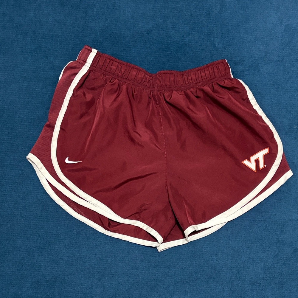Nike Women's Maroon Virginia Tech Athletic Shorts